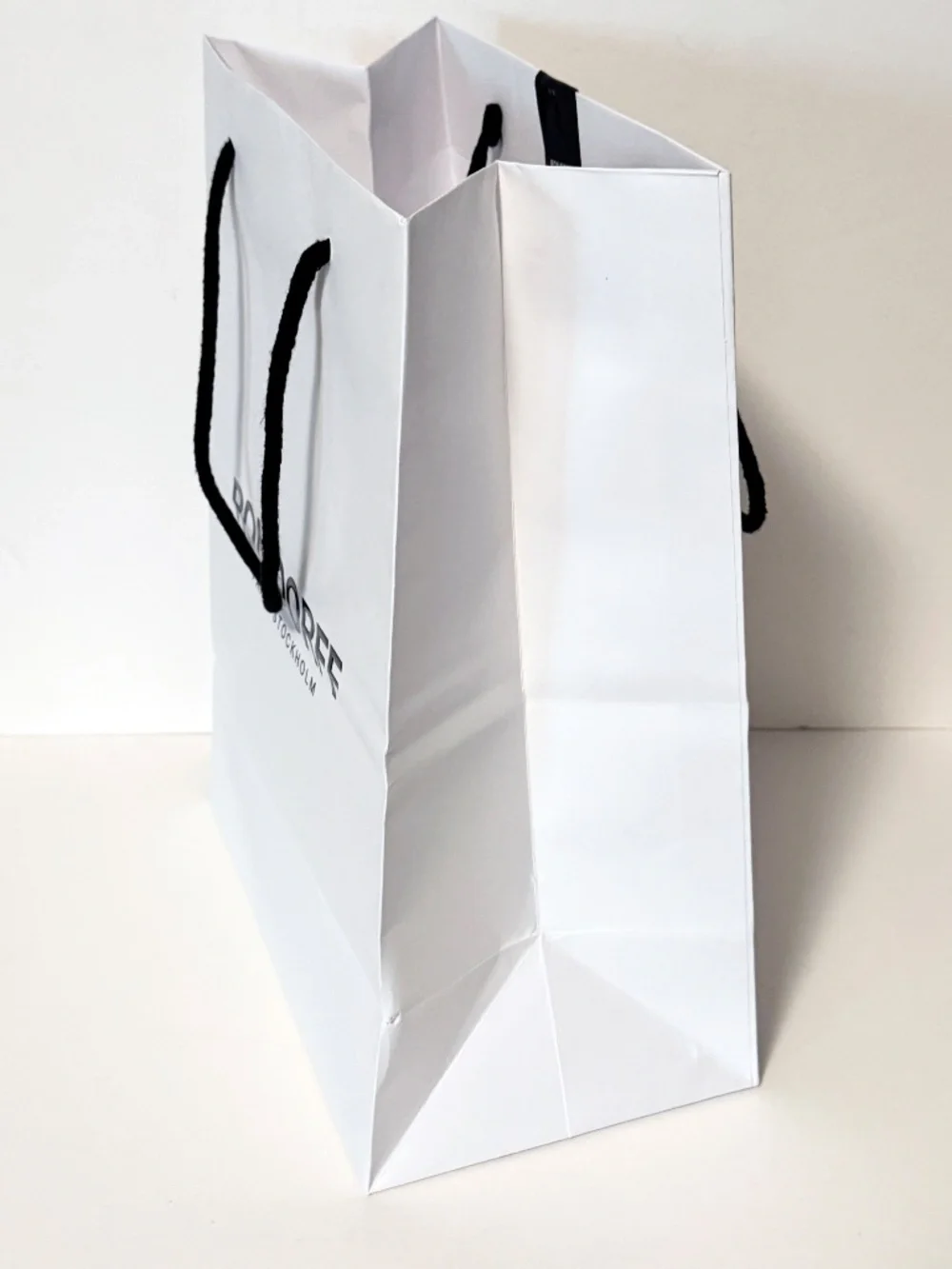 Ron Dorff Paris Shopping Gift Bag 13” x 10” x 6” Empty Designer Packaging